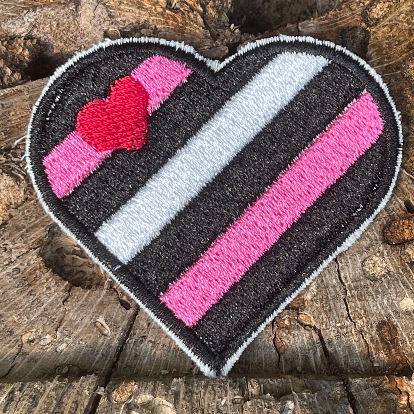 LGBTQA Pride Leather Girl Patch