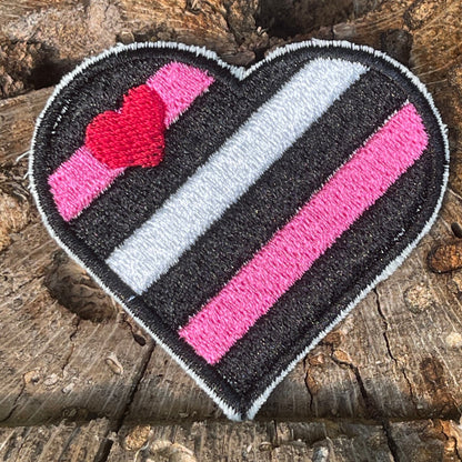 LGBTQA Pride Leather Girl Patch