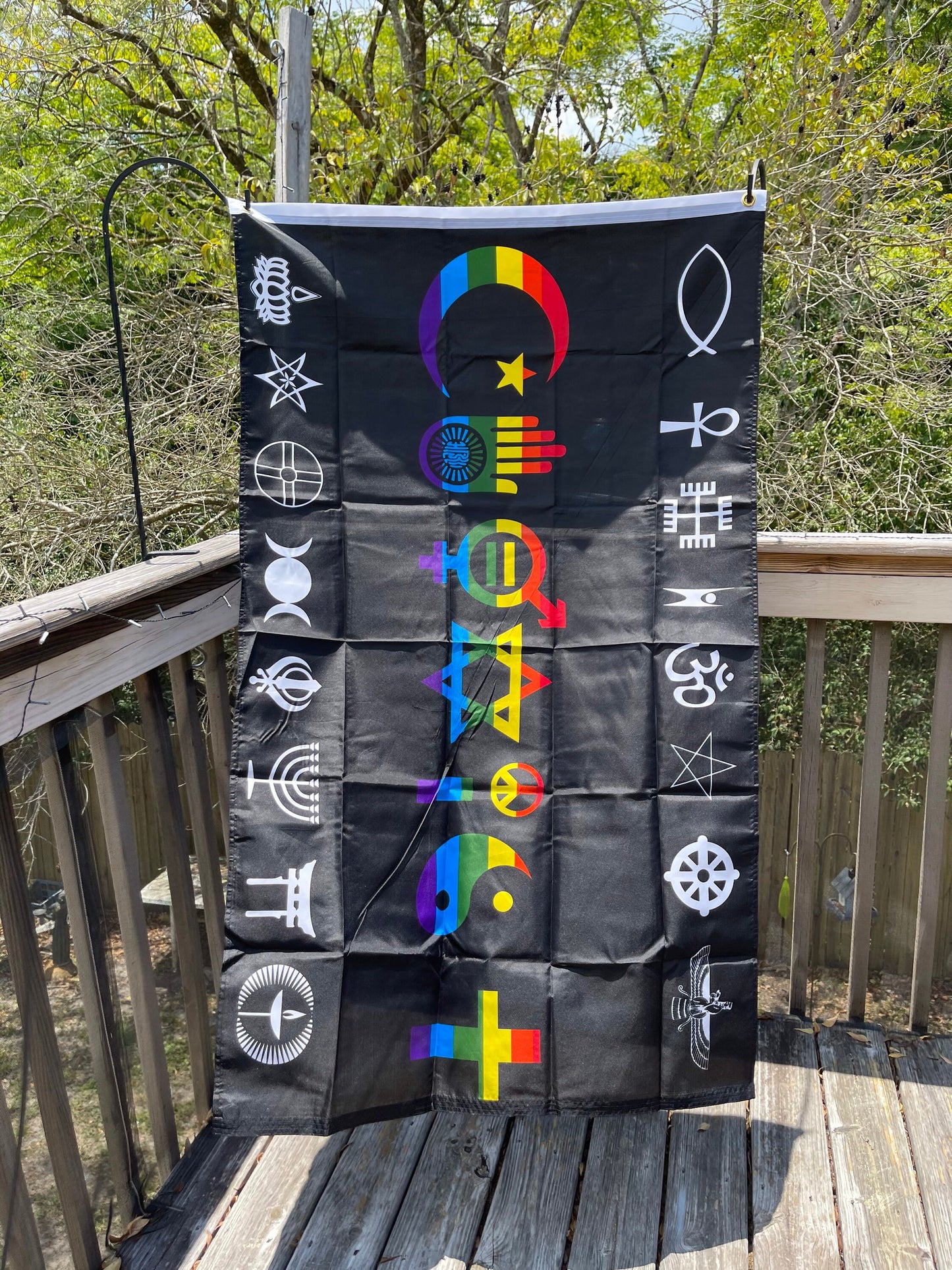 LGBTQA Pride Coexist Flag