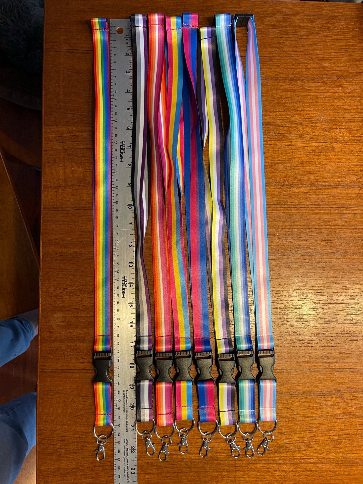 Non-Binary Pride Lanyard Badge Holder