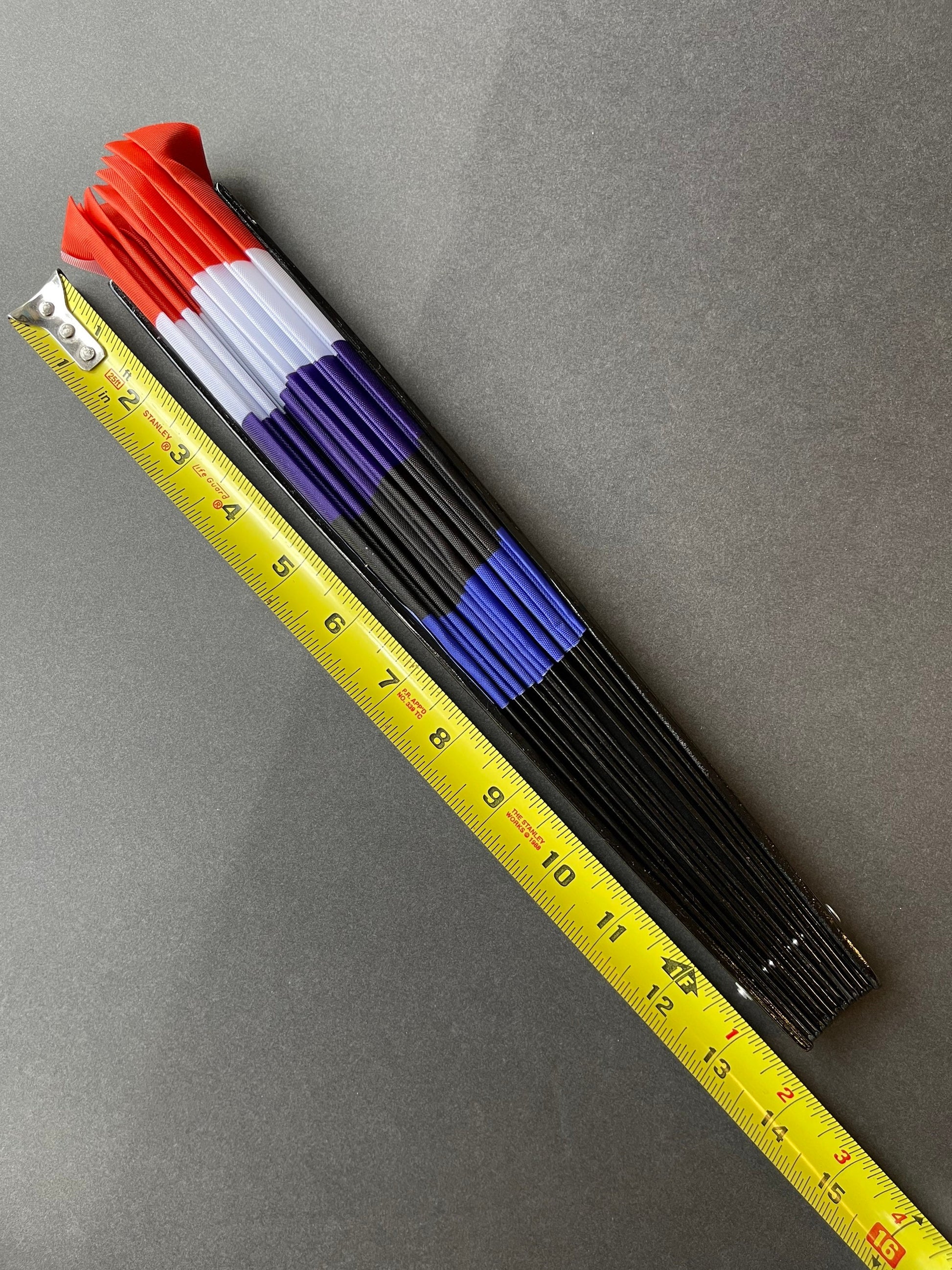 Fabulous! Fierce! Large LGBTQA Genderfluid folding hand fan