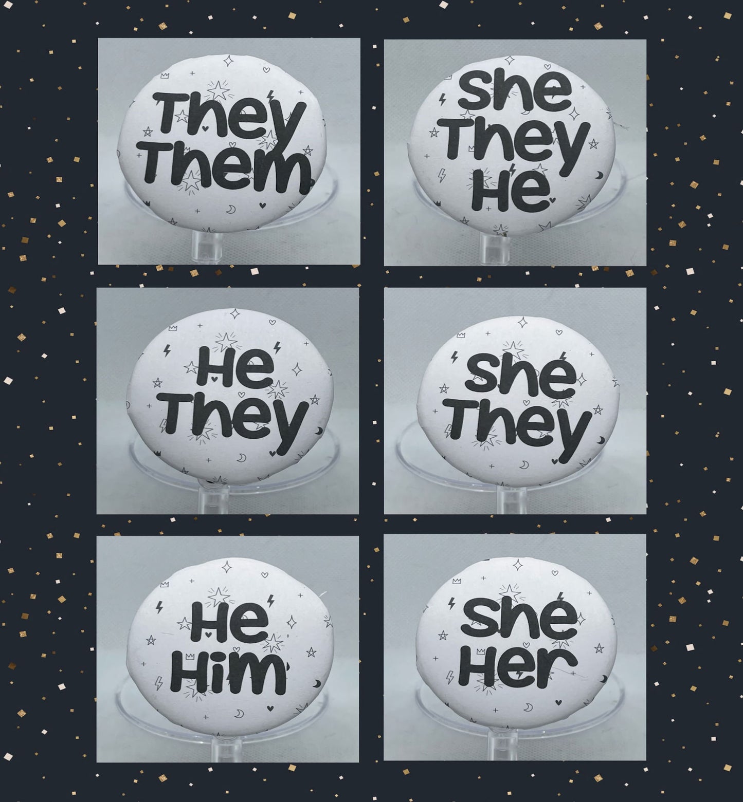 LGBTQA Non-binary Pride Rainbow Starter Kit