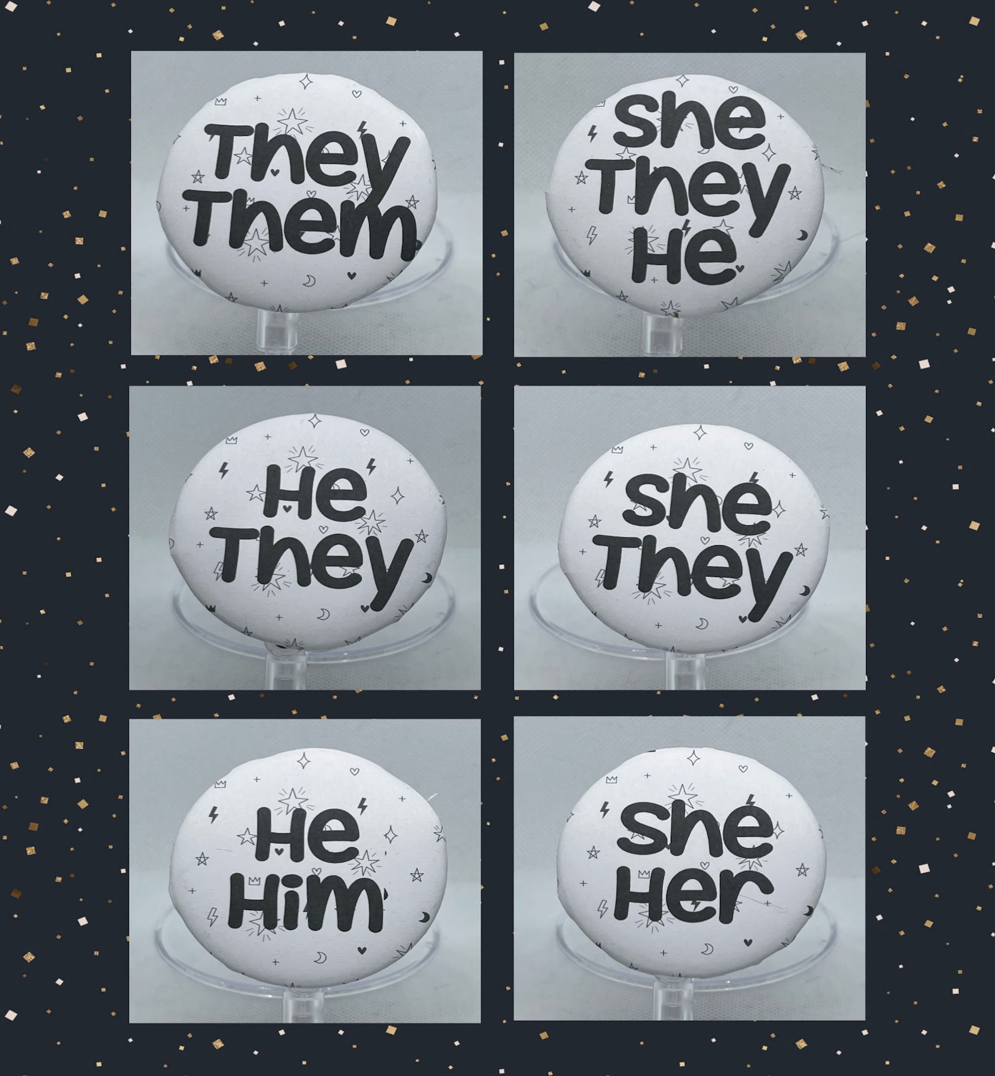 LGBTQA Non-binary Pride Rainbow Starter Kit