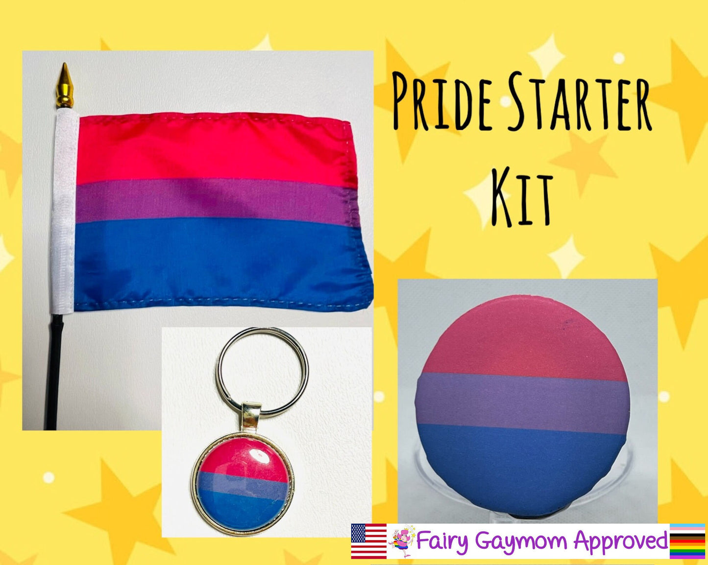 LGBTQA Bisexual Pride Starter Kit
