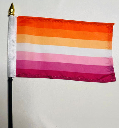 LGBTQA Orange Lesbian Pride Starter Kit