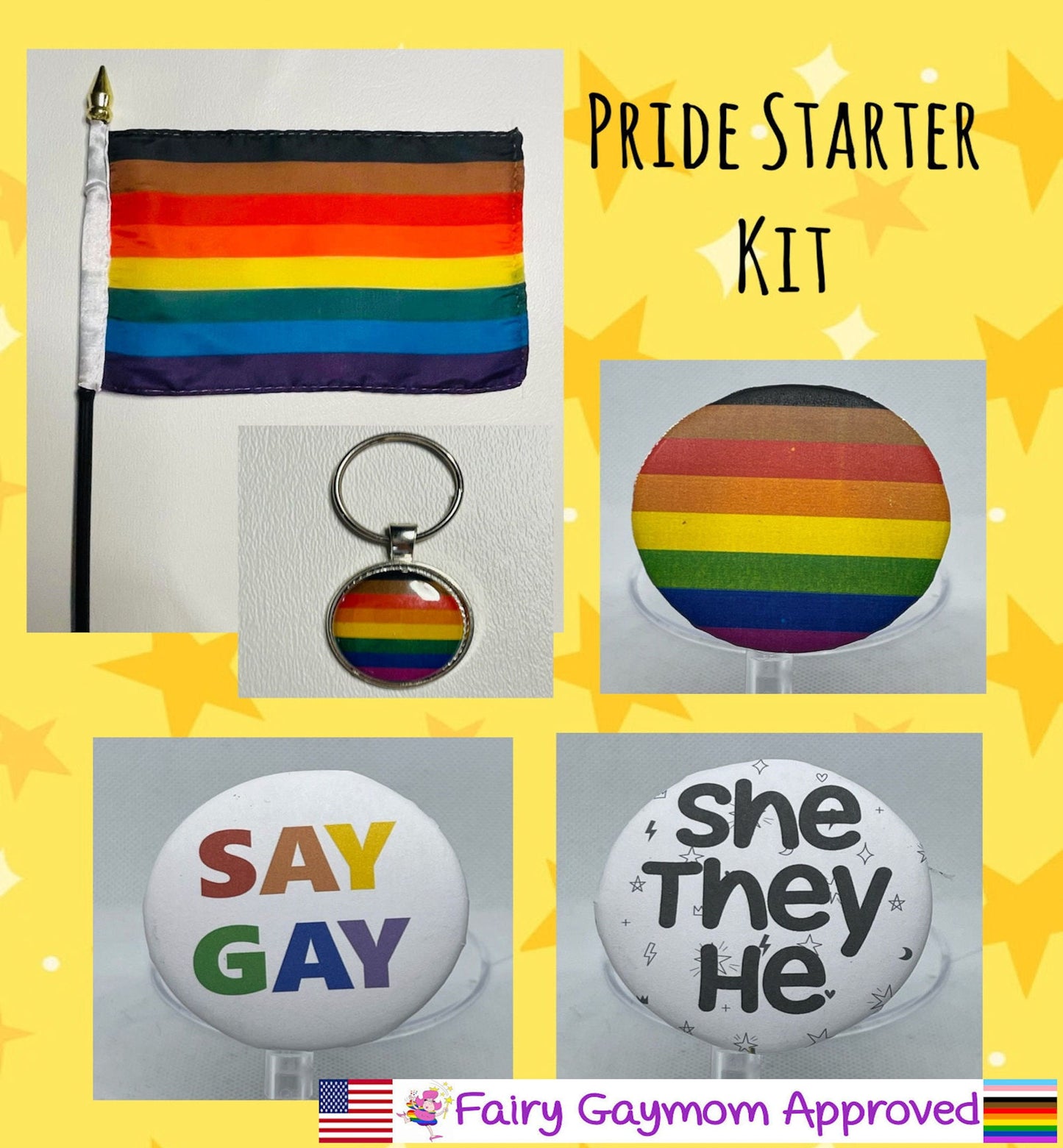 LGBTQA Philadelphia Rainbow Pride Starter Kit