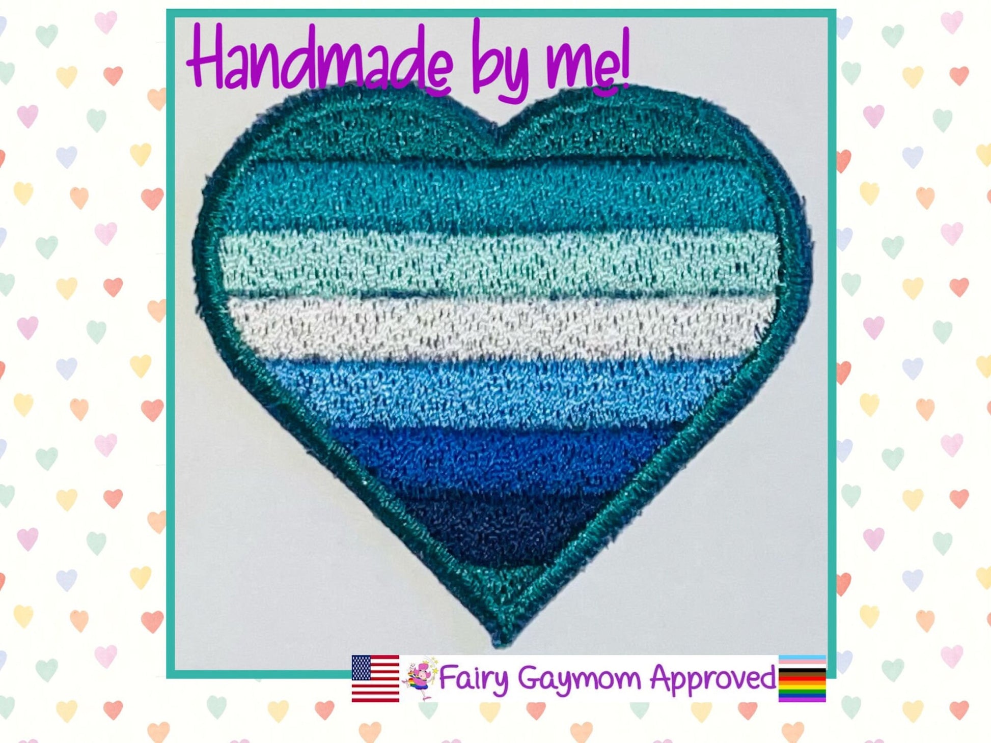 LGBTQA Pride Gay Man Patch