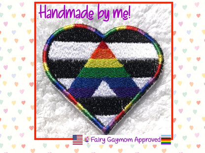 LGBTQA Pride Straight Ally Patch