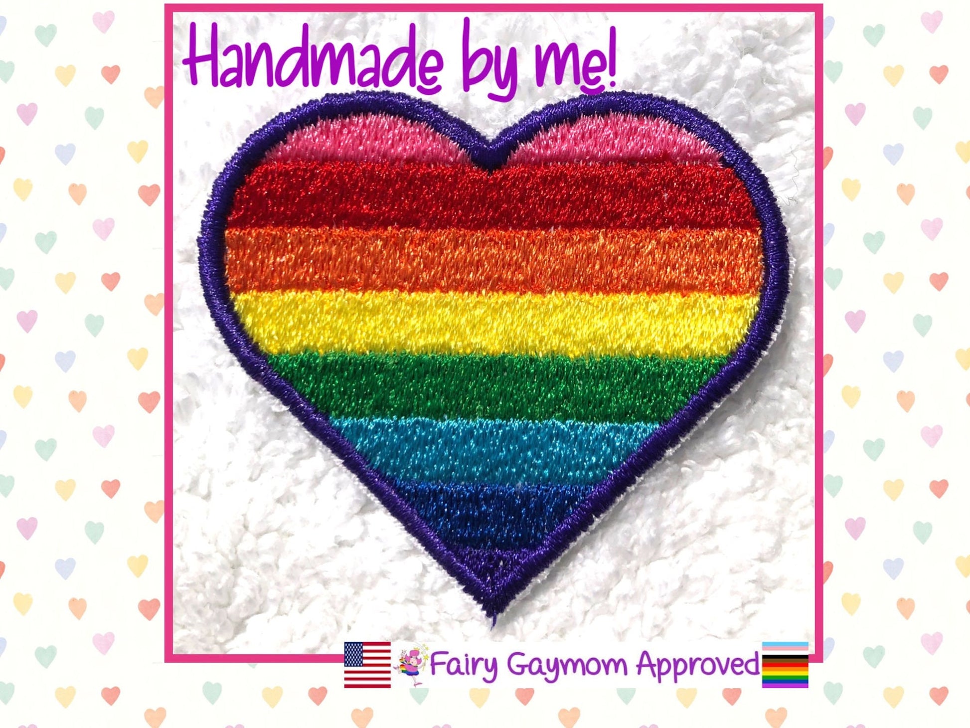LGBTQA Baker Rainbow Pride Patch