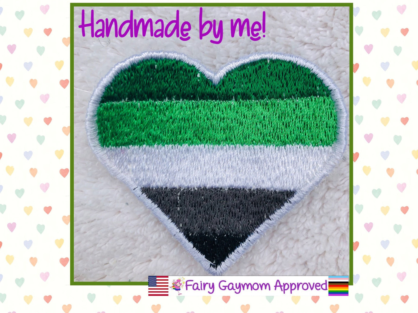 LGBTQA Pride Aromantic Patch