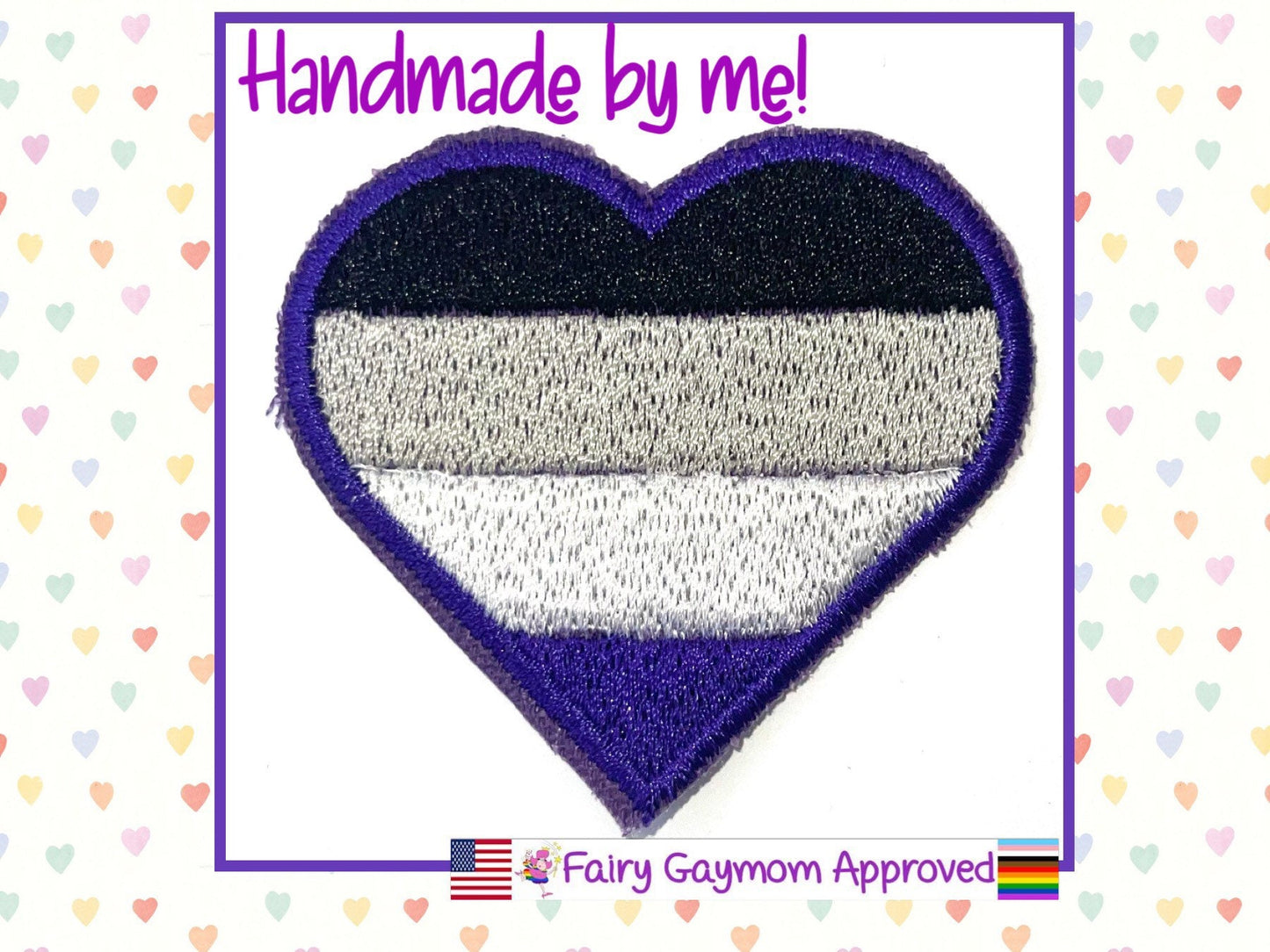 LGBTQA Pride Asexual Patch