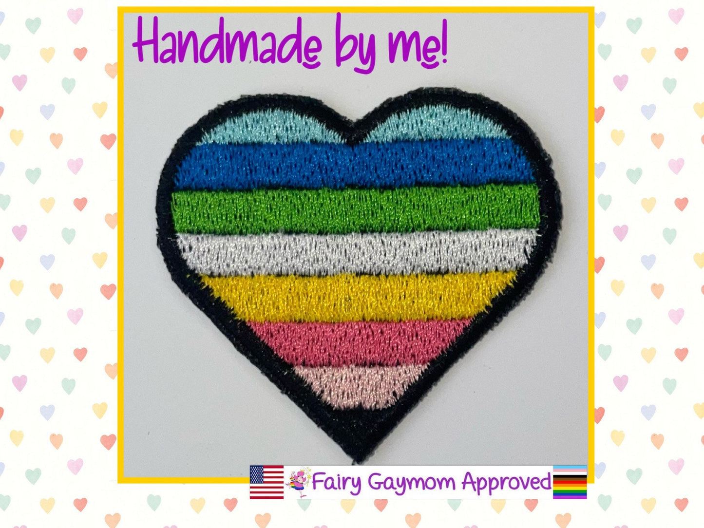 LGBTQA Queer Pride Rainbow Patch