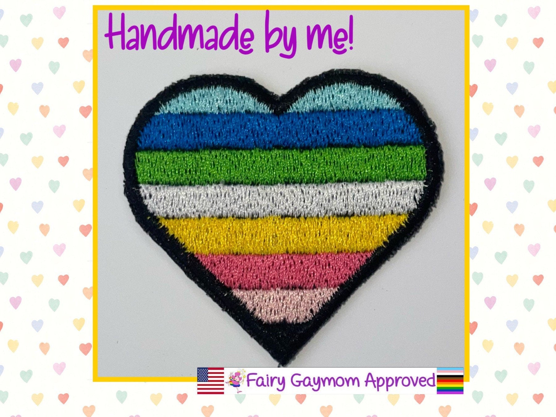 LGBTQA Queer Pride Rainbow Patch