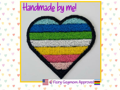 LGBTQA Queer Pride Rainbow Patch