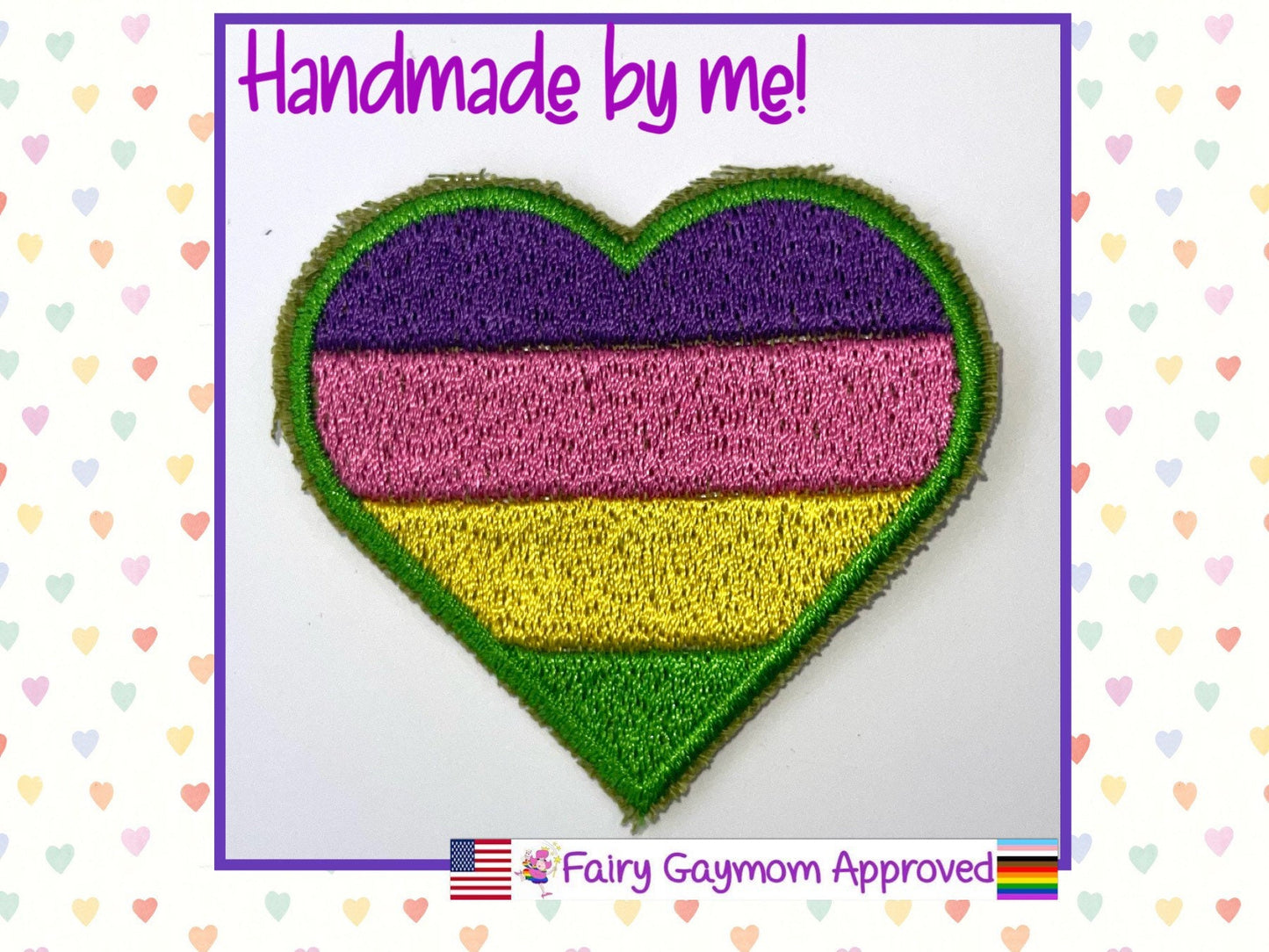 LGBTQA Pride Lydia Sapphic Lesbian Patch