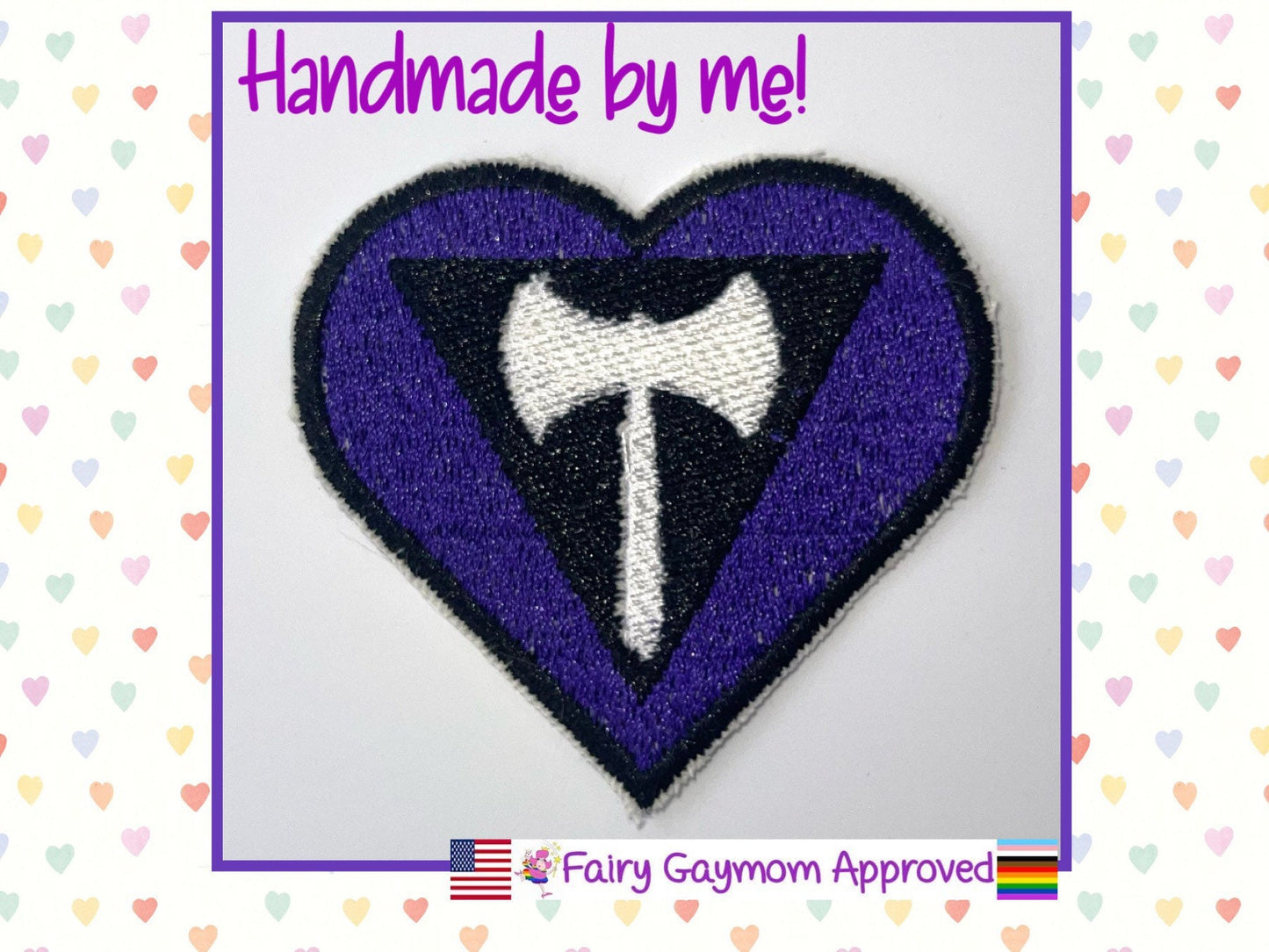 LGBTQA Pride Labrys Lesbian Patch