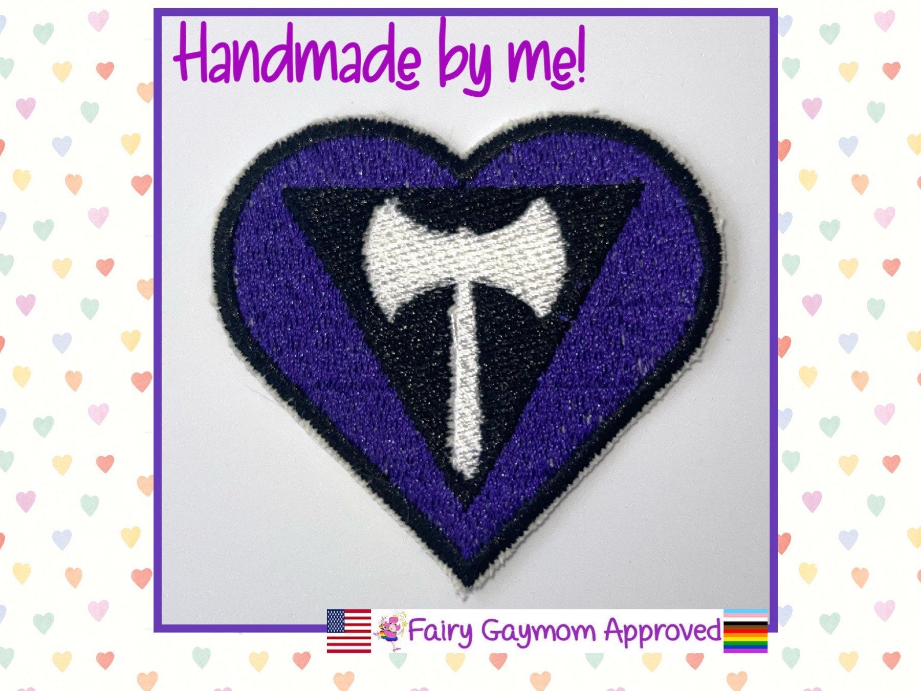 LGBTQA Pride Labrys Lesbian Patch