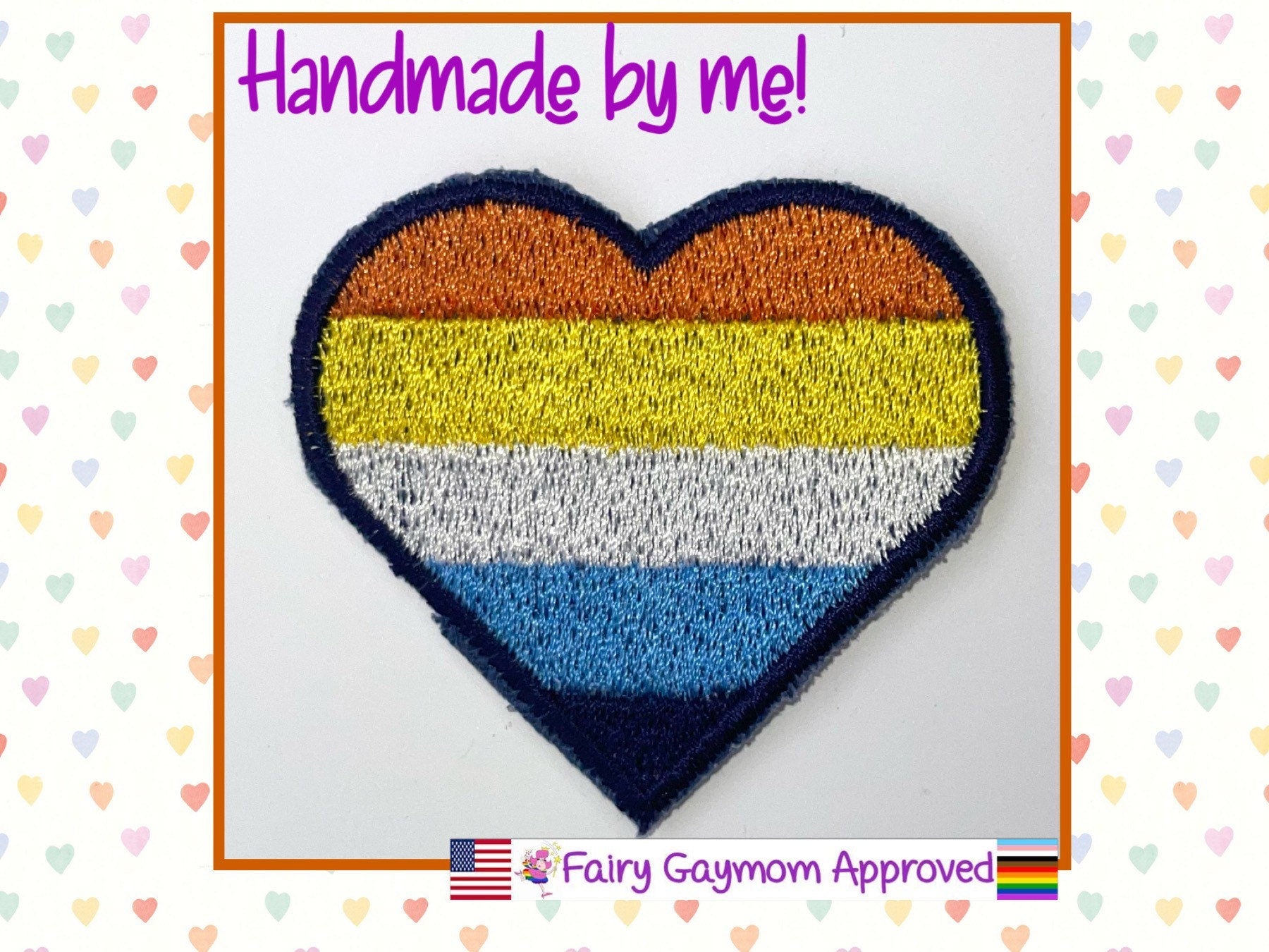 LGBTQA Pride Sunset Aroace Patch