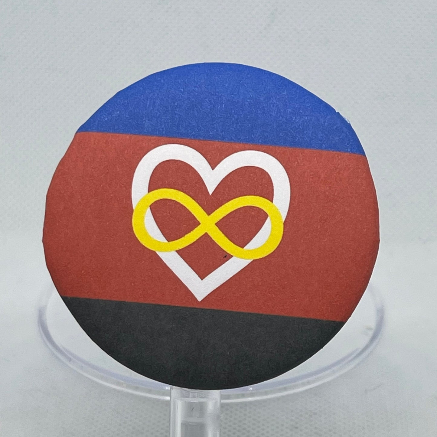 LGBTQA Polyamory Infinity Heart Pride Starter Kit