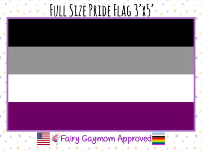LGBTQA Asexual Pride Flag