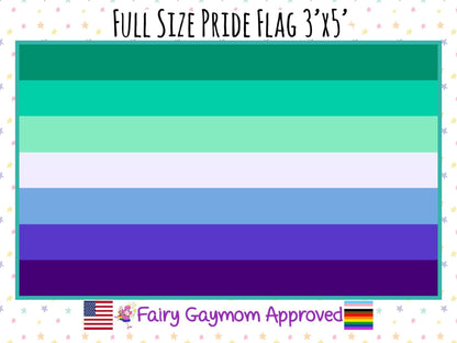 LGBTQA Gay Male Pride Flag