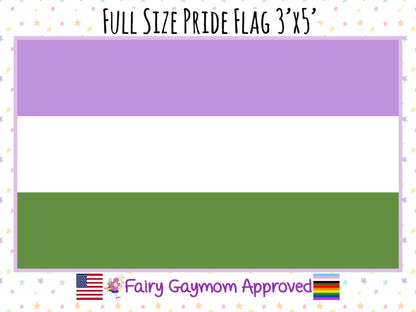LGBTQA Genderqueer Pride Flag