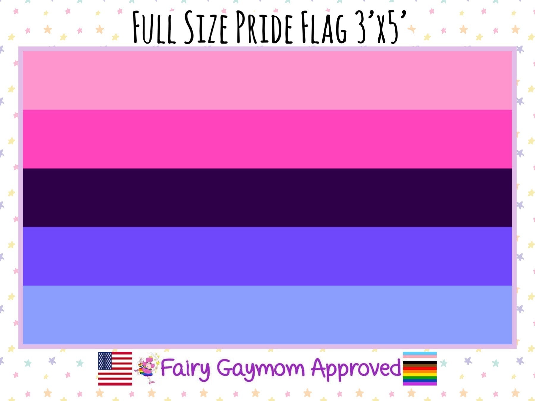 LGBTQA Pride Omnisexual Flag