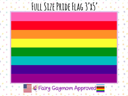 LGBTQA Pride Baker Rainbow Flag