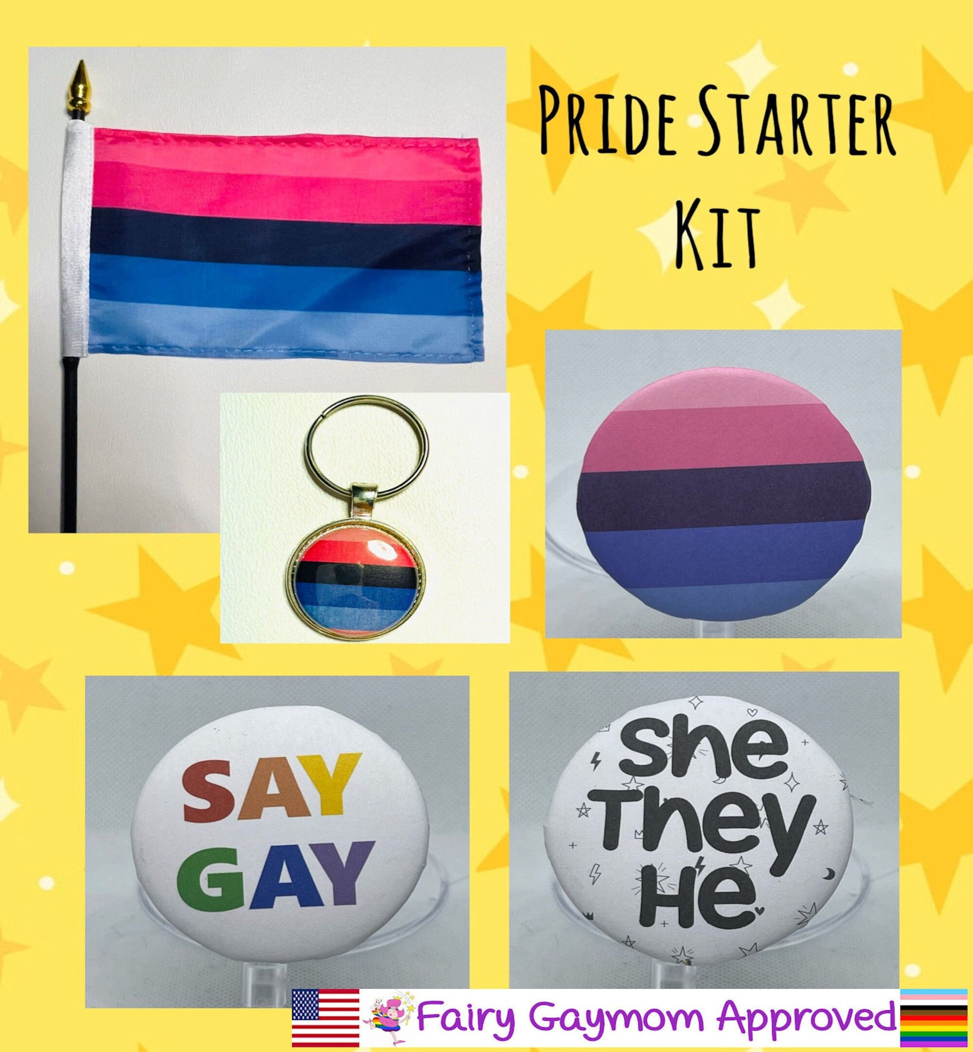 LGBTQA Omnisexual Pride Starter Kit