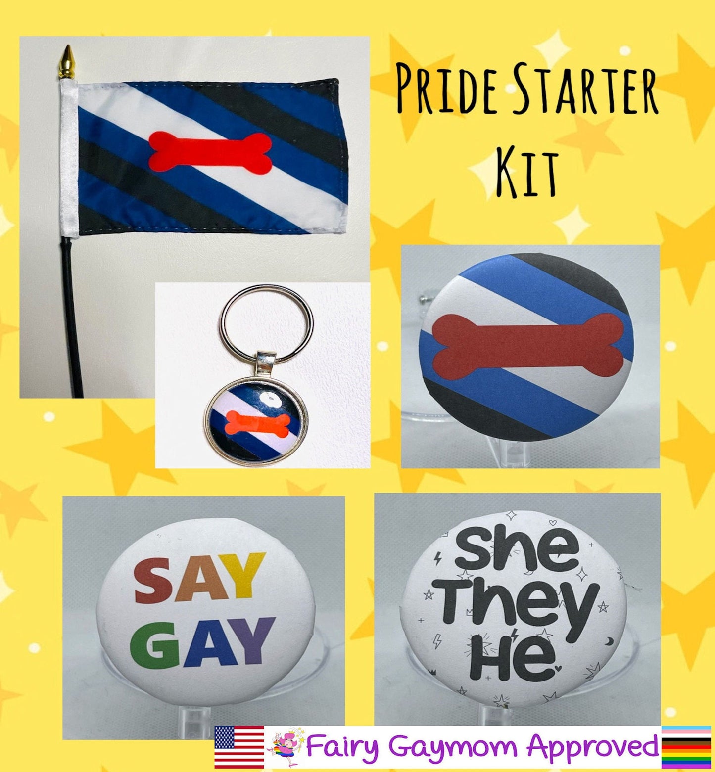 LGBTQA Puppy Play Pride Starter Kit