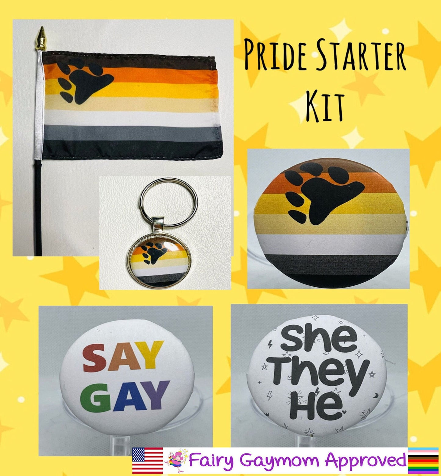 LGBTQA Bear Pride Starter Kit