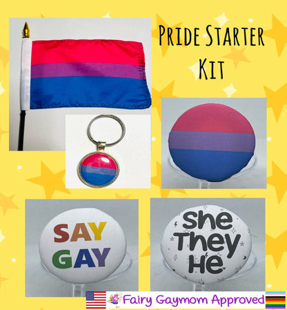 LGBTQA Bisexual Pride Starter Kit