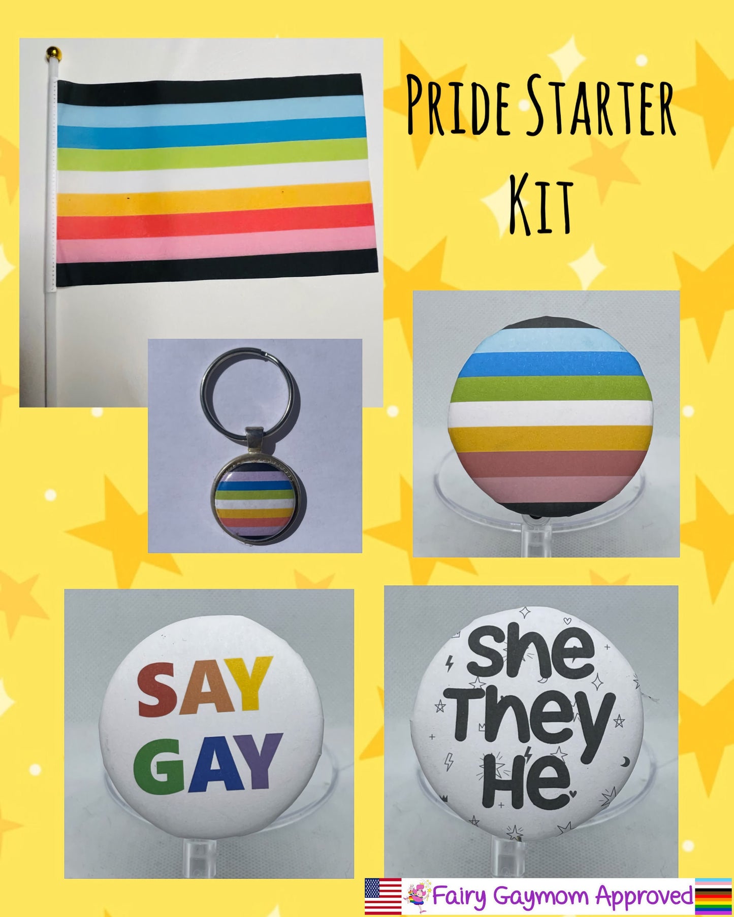 LGBTQA Queer Pride Starter Kit