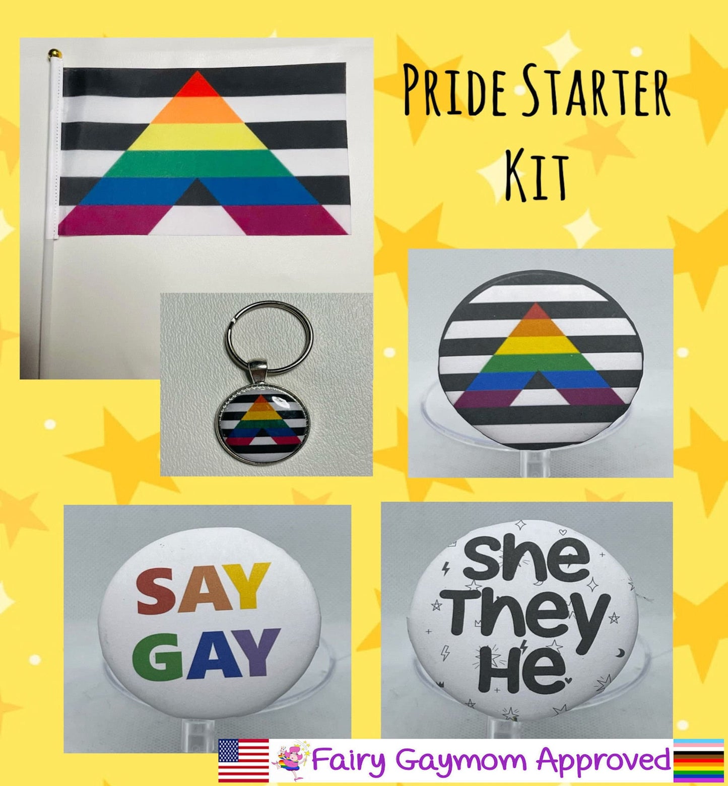 LGBTQA Queer Pride Starter Kit