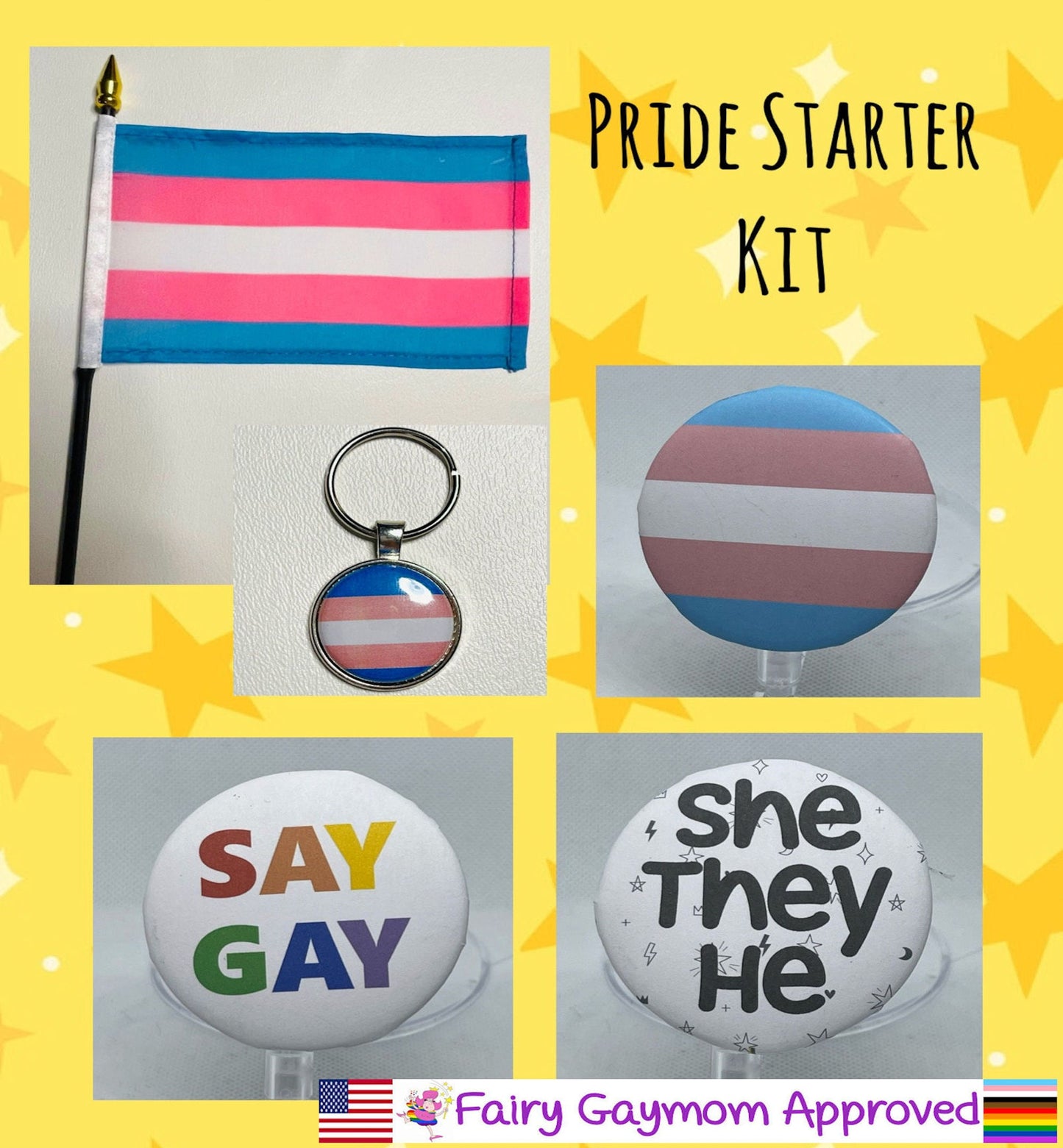 LGBTQA Transgender Pride Starter Kit