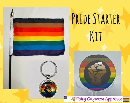LGBTQA Philadelphia BLM Rainbow Pride Starter Kit