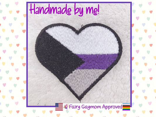 LGBTQA Pride Demisexual Patch