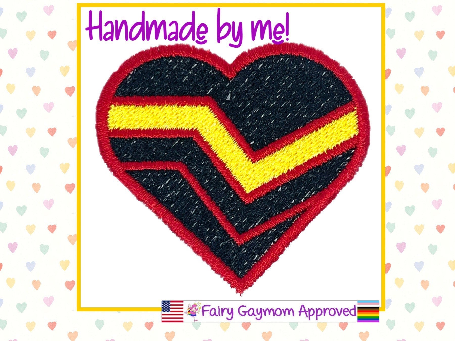 LGBTQA Rubber Pride Patch