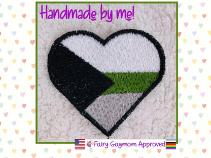 LGBTQA Pride Demiromantic Patch