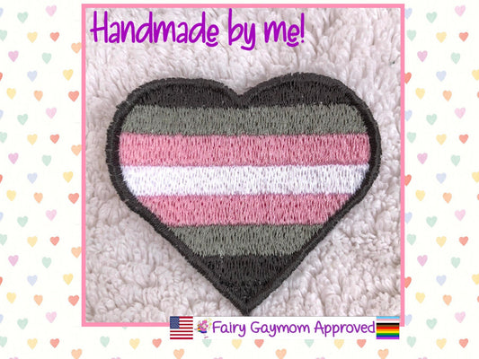 LGBTQA Pride Demigirl Patch