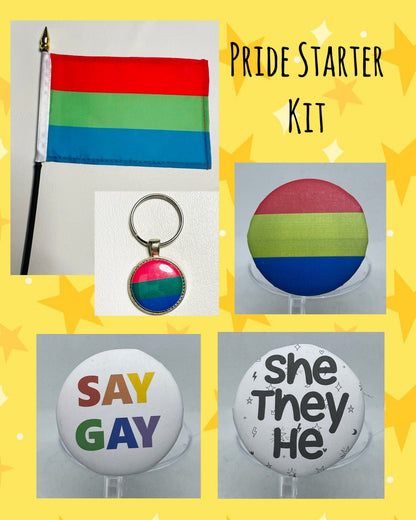 LGBTQA Polysexual Pride Starter Kit