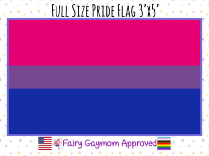 LGBTQA Bisexual Pride Flag