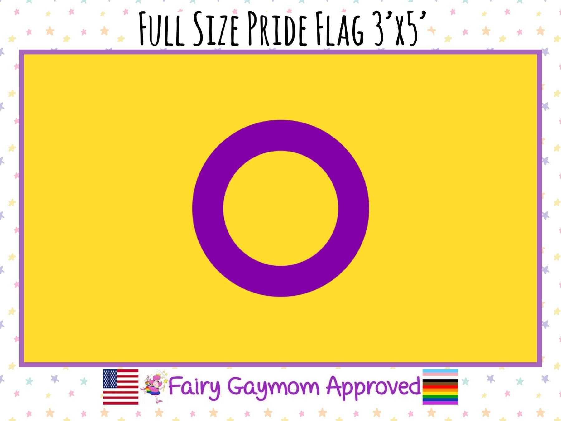 LGBTQA Intersex Pride Flag