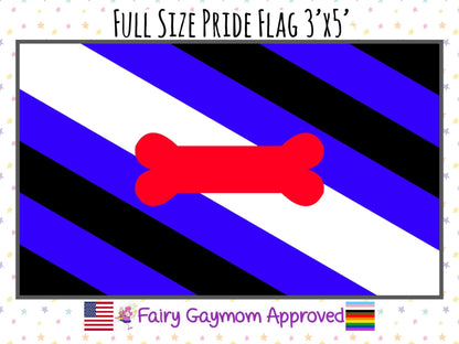 LGBTQA Puppy Play Pride Flag