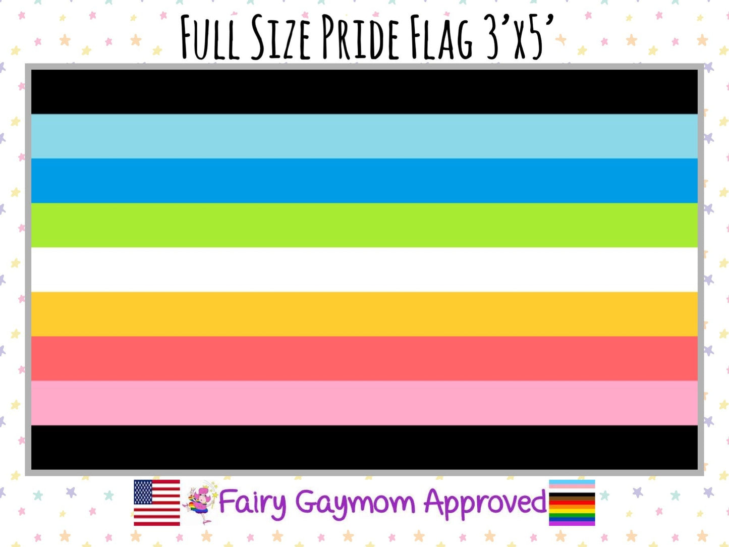 LGBTQA Pride Queer Flag
