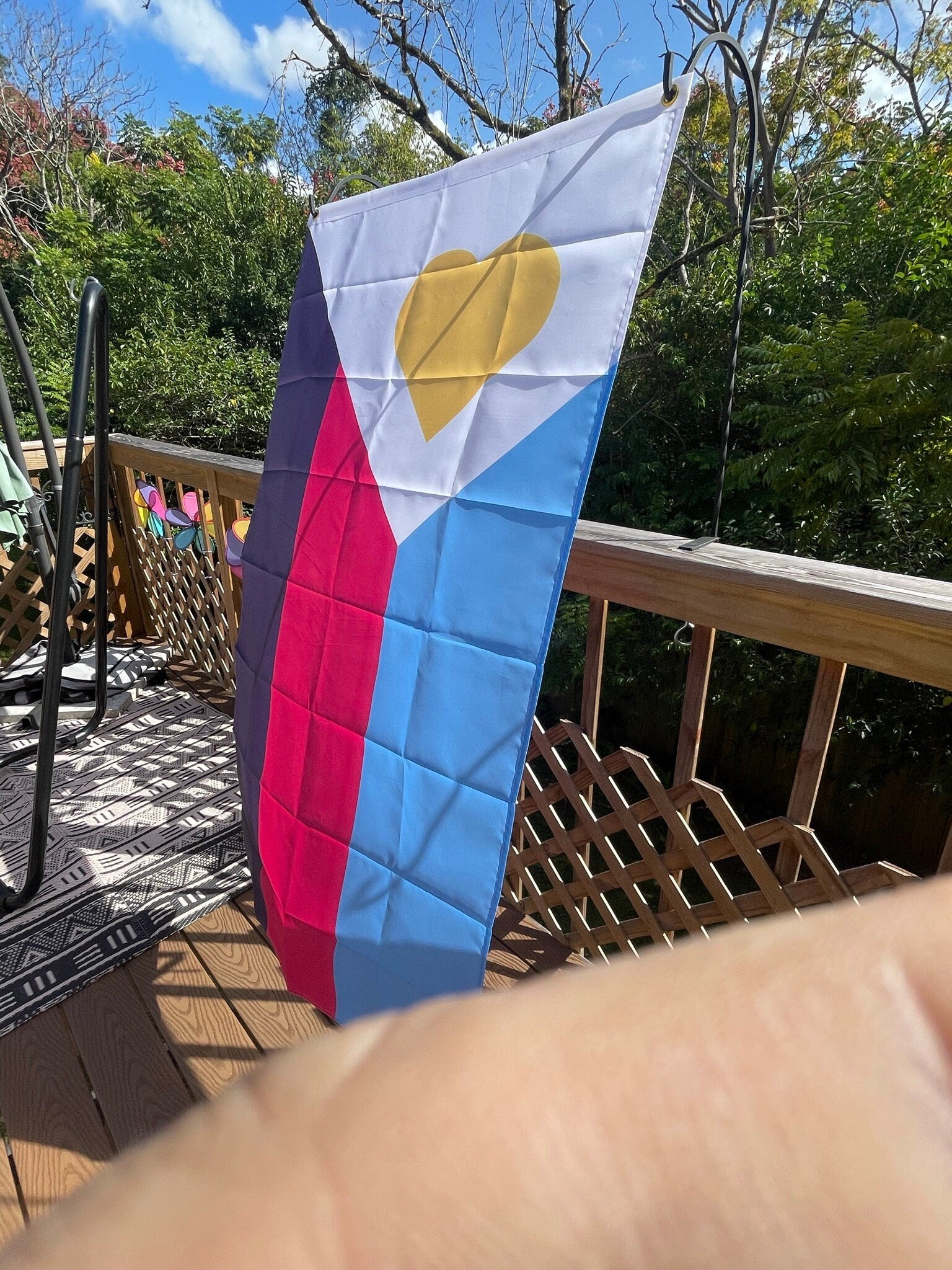 LGBTQA New Polyamory Tricolor Pride Flag