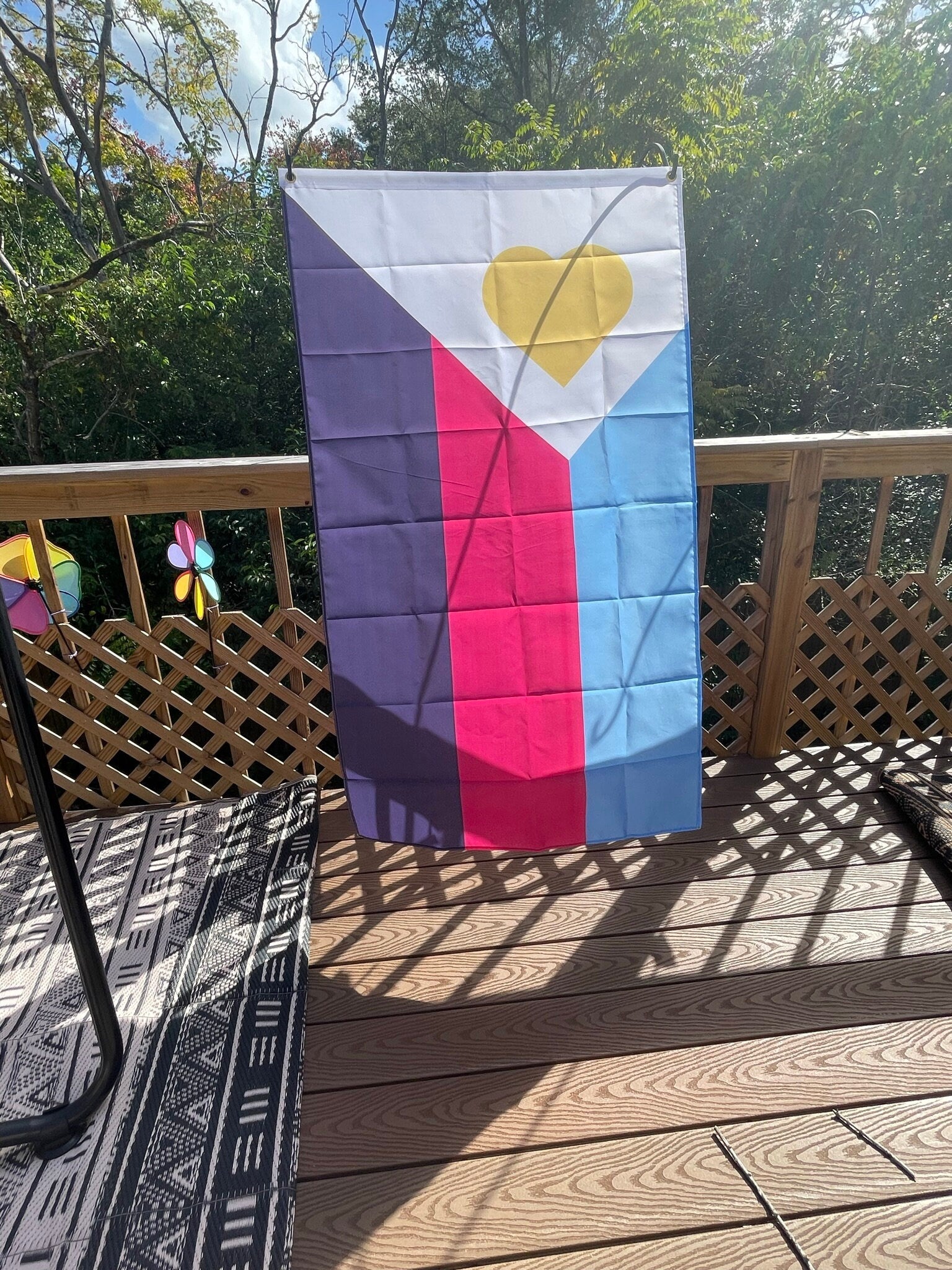 LGBTQA New Polyamory Tricolor Pride Flag