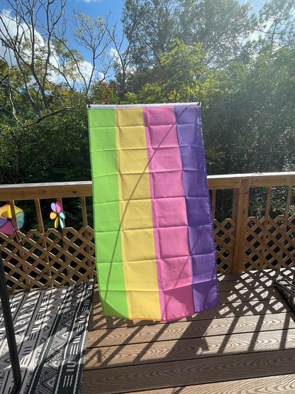LGBTQA Lydia Sapphic WLW Lesbian Pride Flag