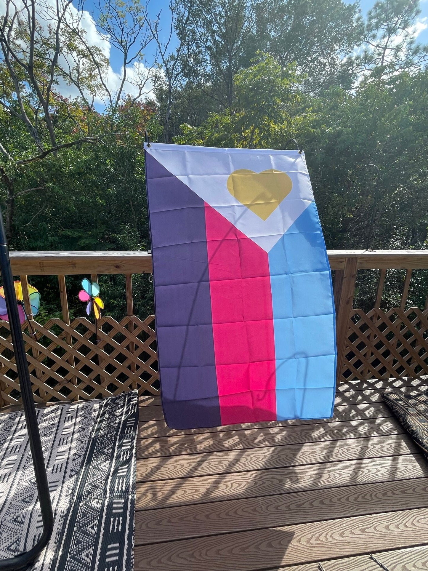 LGBTQA New Polyamory Tricolor Pride Flag
