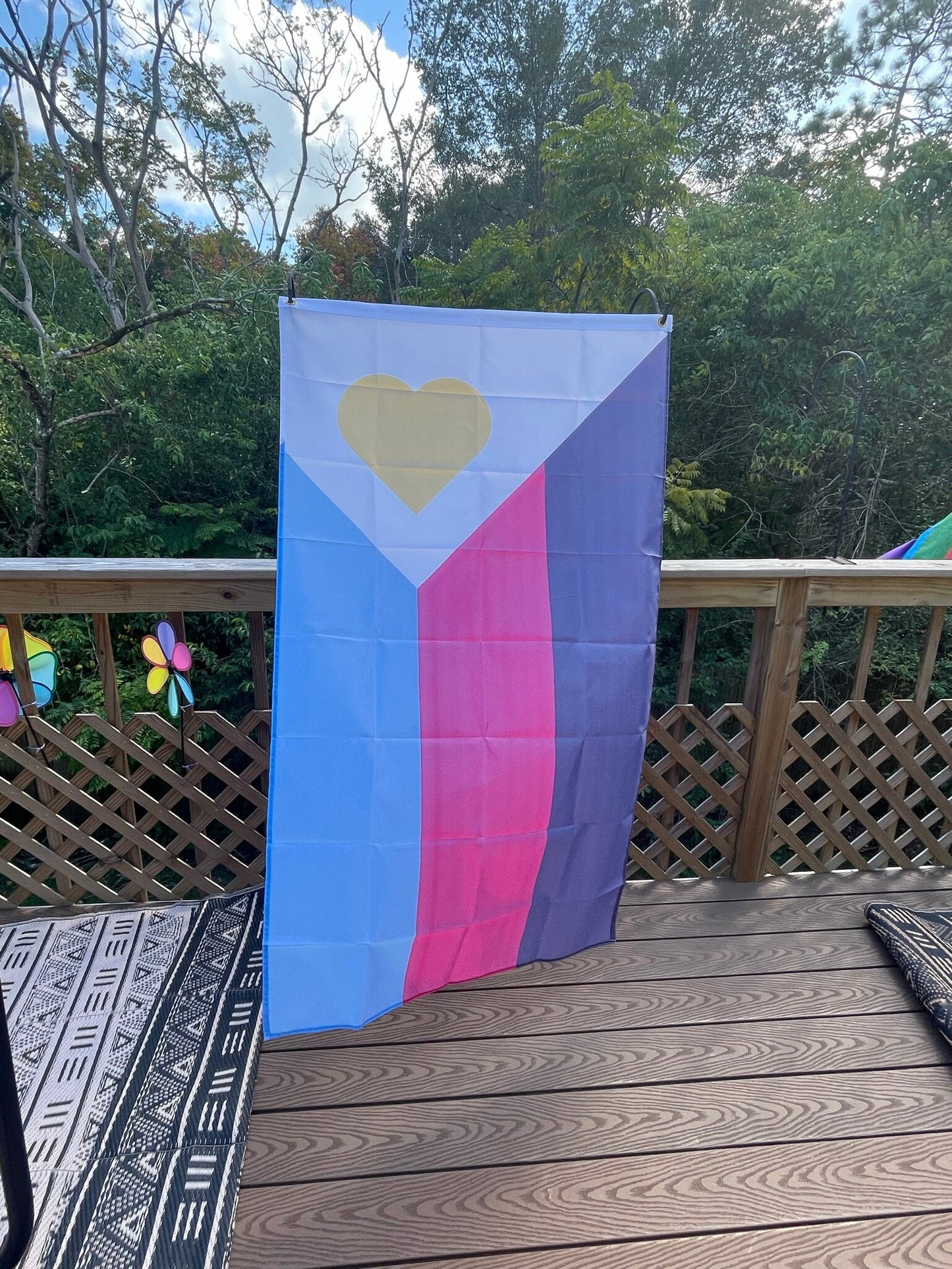 LGBTQA New Polyamory Tricolor Pride Flag